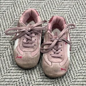 Puma Kids Pink Sneakers